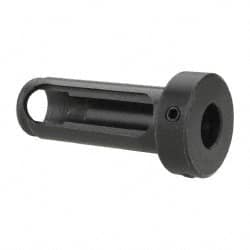 Interstate - 5/8" ID, 1" OD, 2-3/4" Length Under Head, Type Z Lathe Tool Holder Bushing - 1/2" Head Thickness, 2-3/8" Slot Length - Exact Industrial Supply