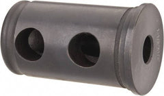 Interstate - 1/2" ID, 1-1/2" OD, 2-1/2" Length Under Head, Type J Lathe Tool Holder Bushing - 3/16" Head Thickness - Exact Industrial Supply