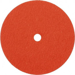 Norton - 9-1/8" Diam 7/8" Hole 24 Grit Fiber Disc - Ceramic, Series R980P - Benchmark Tooling