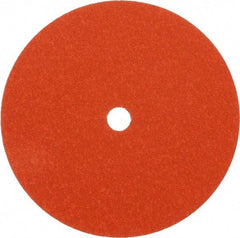 Norton - 9-1/8" Diam 7/8" Hole 50 Grit Fiber Disc - Ceramic, Series R980P - Benchmark Tooling