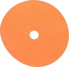 Norton - 7" Diam 7/8" Hole 60 Grit Fiber Disc - Medium Grade, Ceramic, Series R980P - Benchmark Tooling