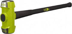 Wilton - 20 Lb Head, 36" Long Sledge Hammer - Steel Head, Steel Handle with Grip - Benchmark Tooling