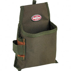 Bucket Boss - 1 Pocket General Purpose Holster - Polyester, Brown & Green - Benchmark Tooling