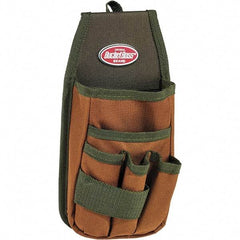 Bucket Boss - 5 Pocket General Purpose Holster - Polyester, Brown & Green - Benchmark Tooling