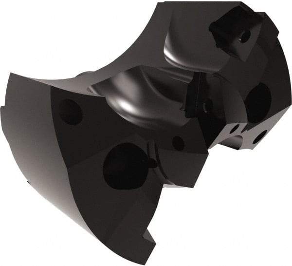 Allied Machine and Engineering - Series APX 70, 70mm Max Diam Pilot Insert Drill Head - T-A 2 Pilot Drill, 1-7/32" Pilot Drill Diam, 2 Nonpilot Inserts - Benchmark Tooling