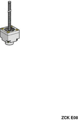 Telemecanique Sensors - 3.7 Inch Long, Limit Switch Head - For Use with ZCK Limit Switches - Benchmark Tooling