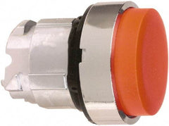 Schneider Electric - 22mm Mount Hole, Extended Straight, Pushbutton Switch Only - Round, Red Pushbutton, Nonilluminated, Momentary (MO) - Benchmark Tooling