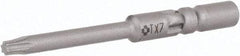 Wera - 4mm Drive, Torx Precision Screwdriver Bit - 1-9/16" OAL - Benchmark Tooling