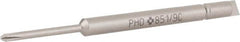 Wera - 4mm Drive, #0 Phillips Screwdriver Bit - 2-1/2" OAL - Benchmark Tooling