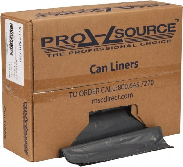 PRO-SOURCE - Pack of (50) 55 Gal 2.5 mil Heavy-Duty Trash Bags - Benchmark Tooling