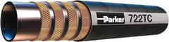 Parker - -10 Hose Size, 5/8" ID x 1.06" OD, 4,000 psi Work Pressure Hydraulic Hose - 4" Radius, Synthetic Rubber, -40°F to 257°F - Benchmark Tooling