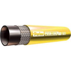 Parker - 3/8" ID x 0.63" OD CTL Push-on Air Hose - 350 Working psi, -40 to 257°F, Blue - Benchmark Tooling