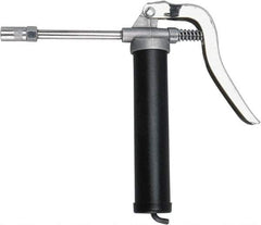 PRO-LUBE - 3,000 Max psi, Rigid Pistol Grease Gun - 3 oz Capacity, 1/8 Thread Outlet, 67 Strokes per oz, Cartridge Fill - Benchmark Tooling