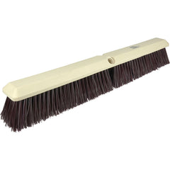 18″ - Maroon Heavy Perma Sweep Broom Without Handle - Benchmark Tooling