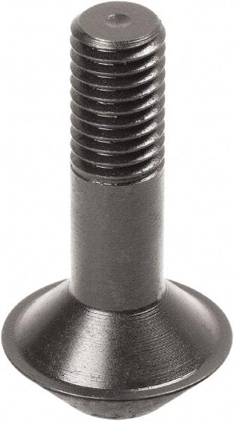 Jergens - M6, Steel, Uncoated, Shoulder Clamp Screw - Use with ZPS - Benchmark Tooling