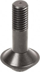 Jergens - M10, Steel, Uncoated, Shoulder Clamp Screw - Use with ZPS - Benchmark Tooling