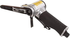 Value Collection - 3/8 x 13 Inch, 20,000 RPM Air Belt Sander - 0.45 Hp, 4 CFM Air Consumption, Rear Exhaust - Benchmark Tooling