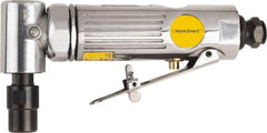 Value Collection - 1/4" Collet, Angle Handle, Air Angle Die Grinder - 22,000 RPM, Front Exhaust, 4 CFM, 0.3 hp, 90 psi, 1/4 NPT Inlet - Benchmark Tooling