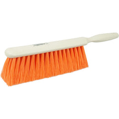 9″ - Orange Synthetic Counter Dusters / Oil / Water Resistant Industrial Hand Brush - Benchmark Tooling