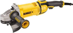 DeWALT - 7" Wheel Diam, 8,500 RPM, Corded Angle & Disc Grinder - 5/8-11 Spindle, 120 Volts - Benchmark Tooling