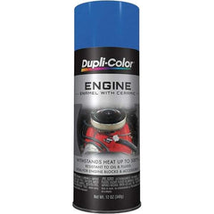 Krylon - 12 oz Old Ford Blue Automotive Heat Resistant Paint - High Gloss Finish, Comes in Aerosol Can - Benchmark Tooling