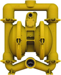 Versa-Matic - 1-1/4 \x96 1-1/2 NPT, Air Operated Diaphragm Pump - Santoprene Diaphragm, Aluminum Housing - Benchmark Tooling