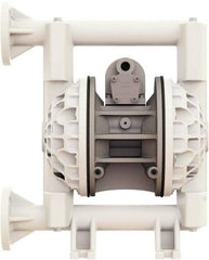 Versa-Matic - 1" NPT, Air Operated Diaphragm Pump - Buna-N Diaphragm, Polypropylene Housing - Benchmark Tooling