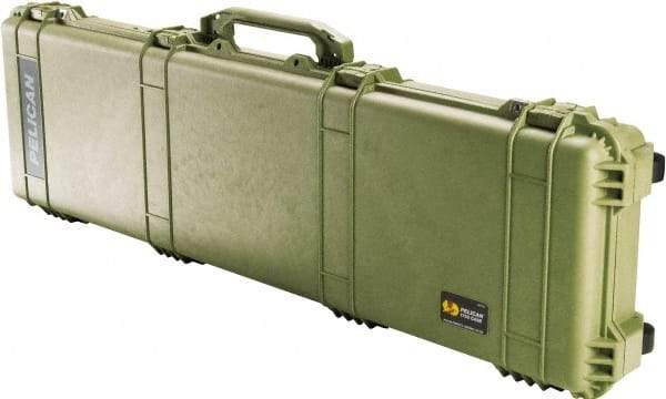 Pelican Products, Inc. - 16" Wide x 6-1/8" High, Long Gun Case - Olive, Polyethylene - Benchmark Tooling