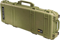 Pelican Products, Inc. - 16" Wide x 6-1/8" High, Long Gun Case - Olive, Polyethylene - Benchmark Tooling