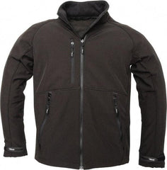 Viking - Size S Cold Weather Jacket - Black, Polyester, Zipper Closure, 37" Chest - Benchmark Tooling