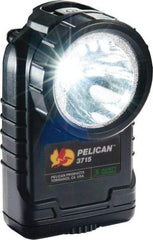 Pelican Products, Inc. - White LED Bulb, 233 Lumens, Right Angle Flashlight - Black Plastic Body, 4 AA Alkaline Batteries Not Included - Benchmark Tooling