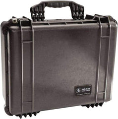 Pelican Products, Inc. - 17-13/64" Wide x 8-13/32" High, Clamshell Hard Case - Black, Polypropylene - Benchmark Tooling