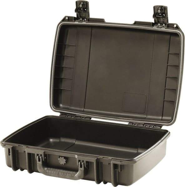 Pelican Products, Inc. - 14-45/64" Wide x 5-51/64" High, Clamshell Hard Case - Black, HPX High Performance Resin - Benchmark Tooling