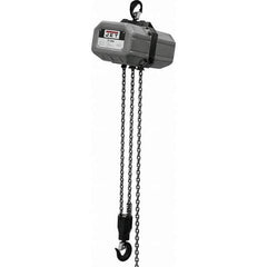 Jet - Electric Hoists Type: Electric Hoist Load Capacity (Ton): 1 - Benchmark Tooling