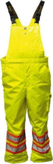 Viking - Size S, High Visibility Lime, Rain, Cold Weather Bib Overall - No Pockets - Benchmark Tooling