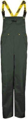 Viking - Size 3XL, Green, Rain, Wind Resistant Bib Overall - No Pockets - Benchmark Tooling