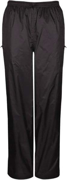 Viking - Size 2XL, Black, Rain, Wind Resistant Pants - 2 Pockets - Benchmark Tooling