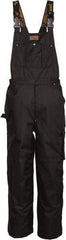 Viking - Size M, Black, Rain, Wind Resistant Bib Overall - No Pockets - Benchmark Tooling