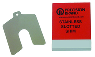 5X5 .100 SLOTTED SHIM PER PACK OF 5 - Benchmark Tooling