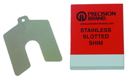 2X2 .010 SLOTTED SHIM PACK OF 20 - Benchmark Tooling