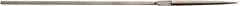 Value Collection - 5-1/2" Needle Precision Swiss Pattern Crossing File - 5/32" Width Diam, Die Sinker's Handle - Benchmark Tooling