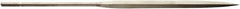 Value Collection - 5-1/2" Needle Precision Swiss Pattern Barrette File - 13/64" Width Diam, Round Handle - Benchmark Tooling