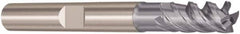 Seco - 10mm, 22mm LOC, 10mm Shank Diam, 72mm OAL, 4 Flute, Solid Carbide Square End Mill - Single End, SIRON-A Finish, Spiral Flute, 48° Helix, Right Hand Cut, Right Hand Flute, Series JS554 - Benchmark Tooling