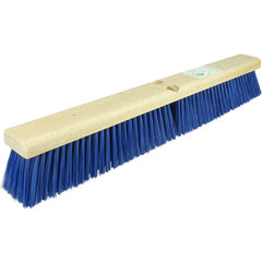 24″ Green Works Sweep, Medium Blue Fill with Rubberwood Block - Benchmark Tooling