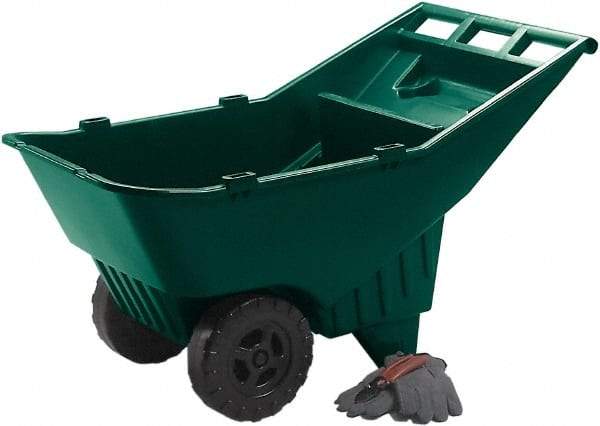 Rubbermaid - 4.75 Cu Ft Capacity Wheelbarrow with Poly Wheel - Benchmark Tooling