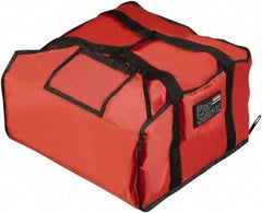 Rubbermaid - Rectangular, Red Nylon & Polyester Delivery Bag - 7.8" High x 19.8" Wide x 21-1/2" Long - Benchmark Tooling