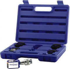 Value Collection - 5 Ton, 0.24" Stroke, 0.26 Cu In Oil Capacity, Portable Hydraulic Flat Body Kit Cylinder - 1.1 Sq In Effective Area, 1.26" Lowered Ht., 1.5" Max Ht., 1.18" Cyl Bore Diam, 0.98" Plunger Rod Diam, 10,000 Max psi - Benchmark Tooling