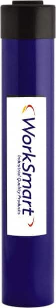 Value Collection - 25 Ton, 14.25" Stroke, 73.39 Cu In Oil Capacity, Portable Hydraulic Single Acting Cylinder - 5.15 Sq In Effective Area, 18.74" Lowered Ht., 32.99" Max Ht., 2.56" Cyl Bore Diam, 2.24" Plunger Rod Diam, 10,000 Max psi - Benchmark Tooling