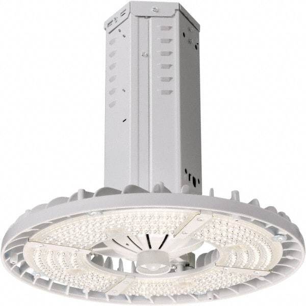 Cooper Lighting - 0 Lamps, 106 Watts, LED, High Bay Fixture - 21-1/4" High x 20-15/16" Wide, 120/277 Volt, Aluminum Housing - Benchmark Tooling