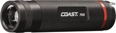 Coast Cutlery - White LED Bulb, 275 Lumens, Industrial/Tactical Flashlight - Black Aluminum Body, 3 AAA Batteries Included - Benchmark Tooling